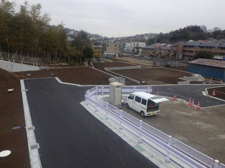 町田市金井宅地造成工事