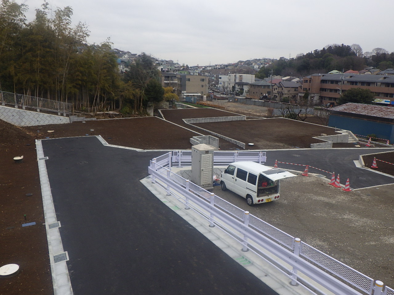 町田市金井宅地造成工事-1