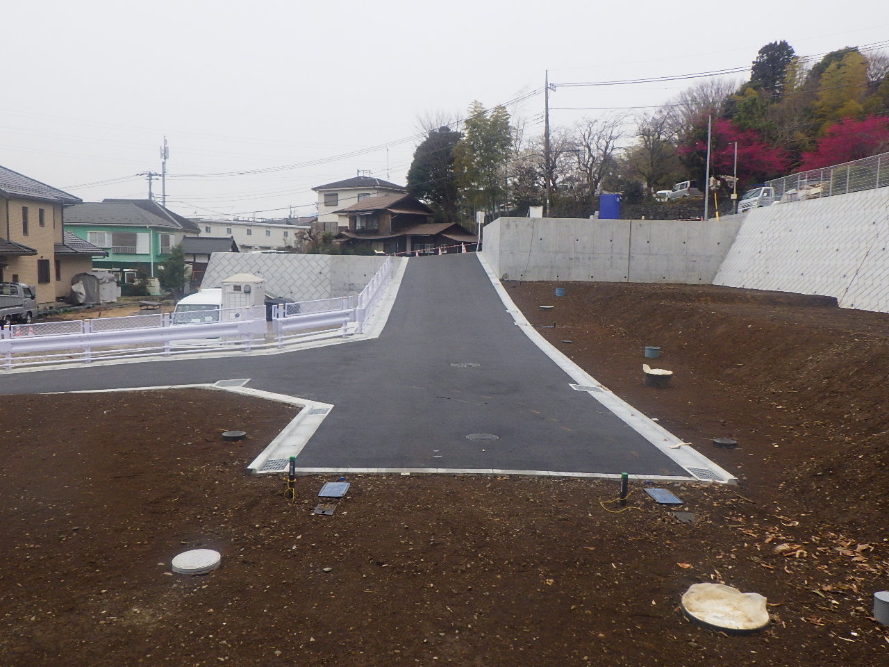 町田市金井宅地造成工事-3